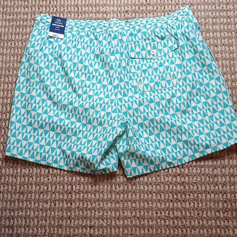 George Above the Knee Board Quick Dry Mystical Aqua 3XL Swim Plus Size Shorts